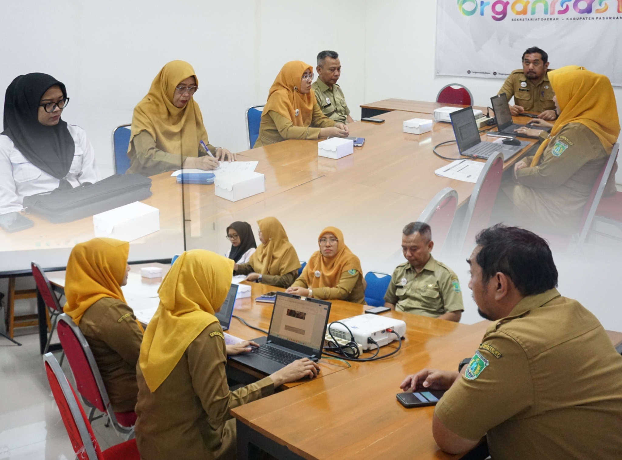 Rapat koordinasi pengisian Evaluasi Budaya Kerja Pemerintah Kabupaten Pasuruan