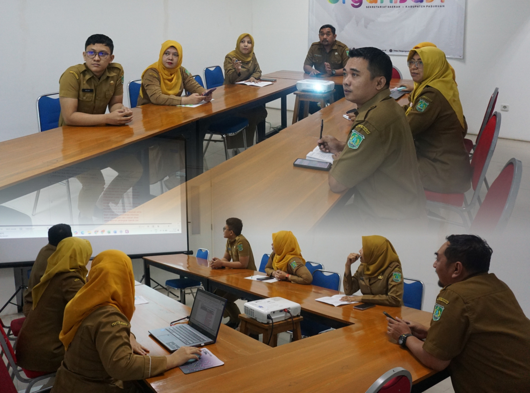 Dialog Kinerja Pembahasan Pengukuran Kinerja Organisasi dan Individu Atas Triwulan IV dan Tahunan