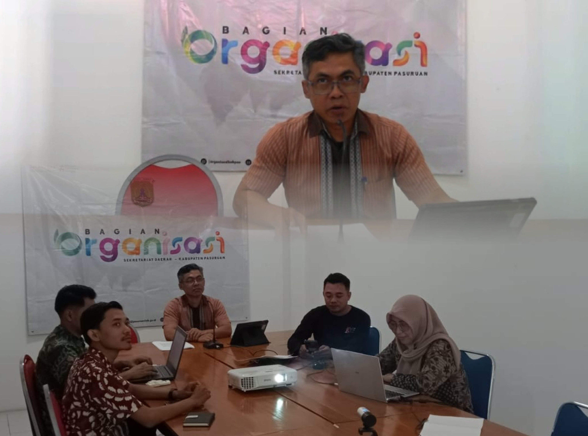 Sosialisasi Penyusunan SOP Pasca Perubahan Organisasi dan Tata Kerja Perangkat Daerah secara daring