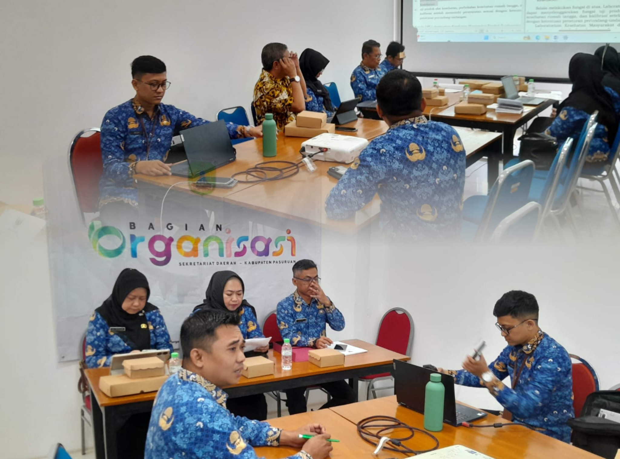 Rapat Evaluasi Kelembagaan pada Dinas Kesehatan Daerah, Pengendalian Penduduk dan Keluarga Berencana Kabupaten Pasuruan
