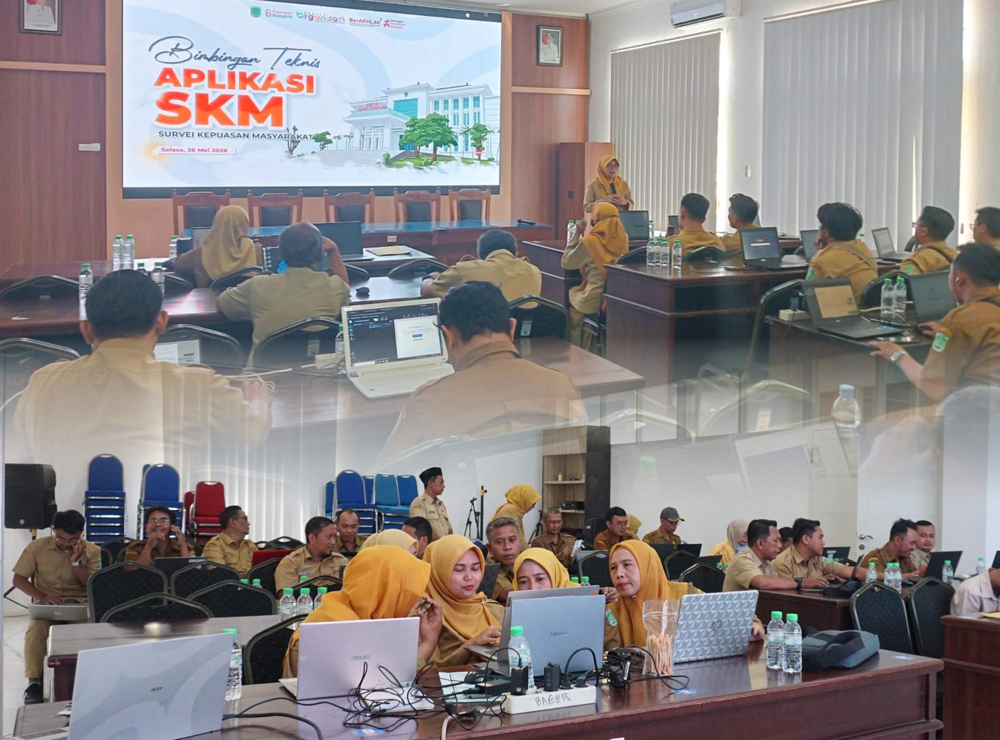 Bimbingan Teknis Input Jenis Layanan pada Aplikasi SKM Online bagi Admin Instansi Level 2