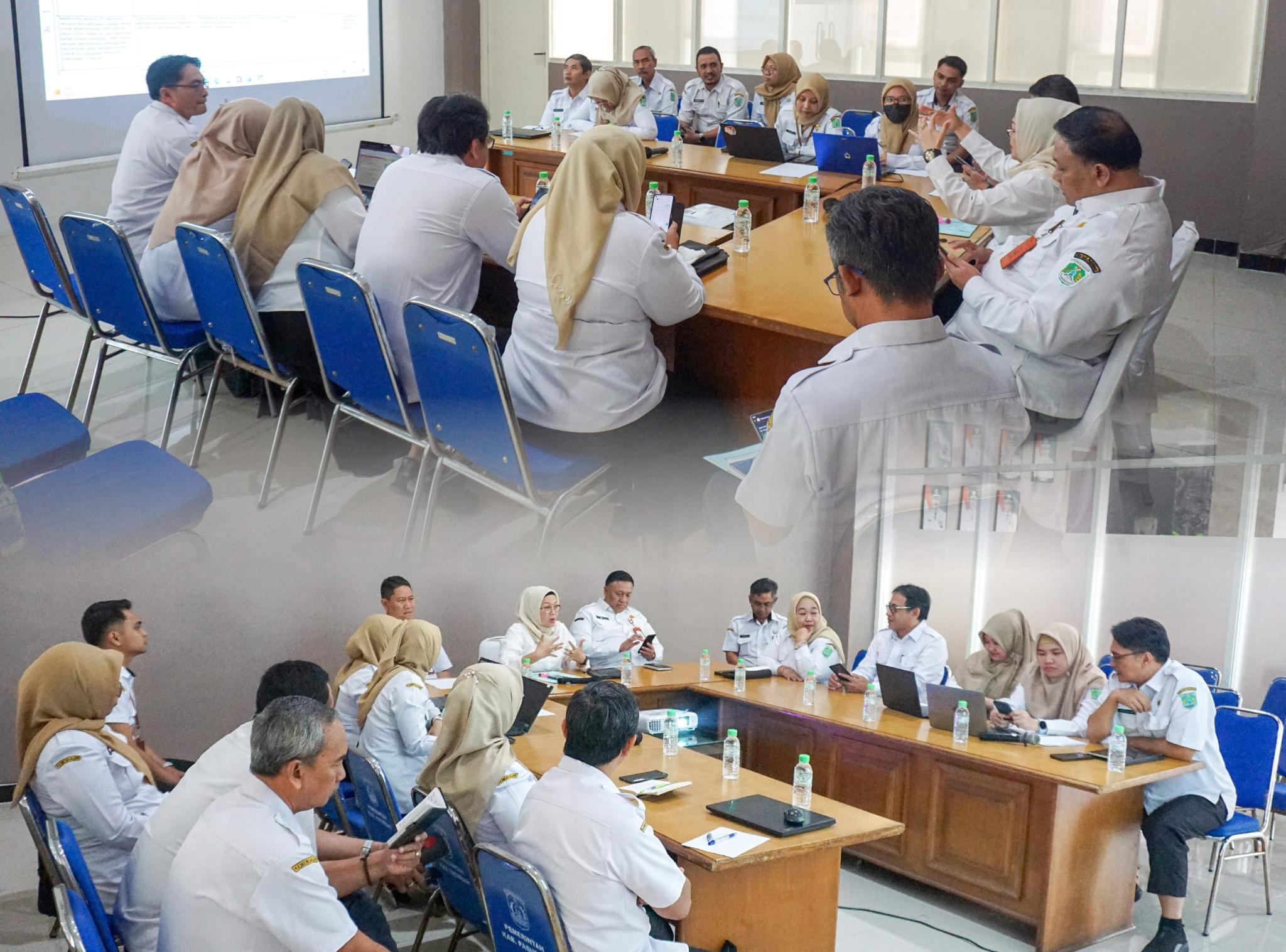 Rapat Koordinasi Tim SAKIP Kabupaten Pasuruan Menindaklanjuti hasil Kick Off Meeting Evaluasi SAKIP dan Zona Integritas (ZI)