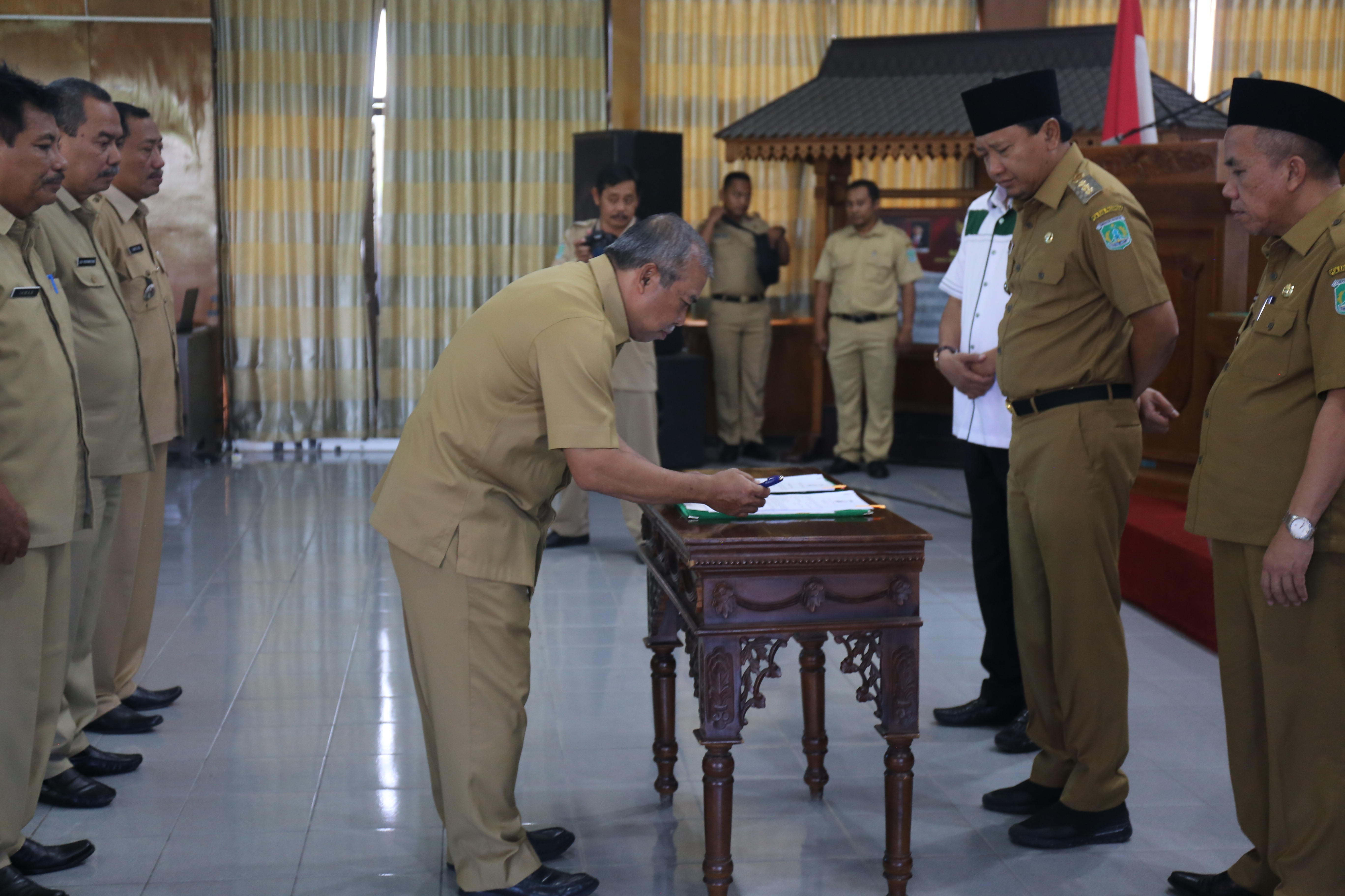 Penandatanganan Perjanjian Kinerja oleh Sekretaris Daerah